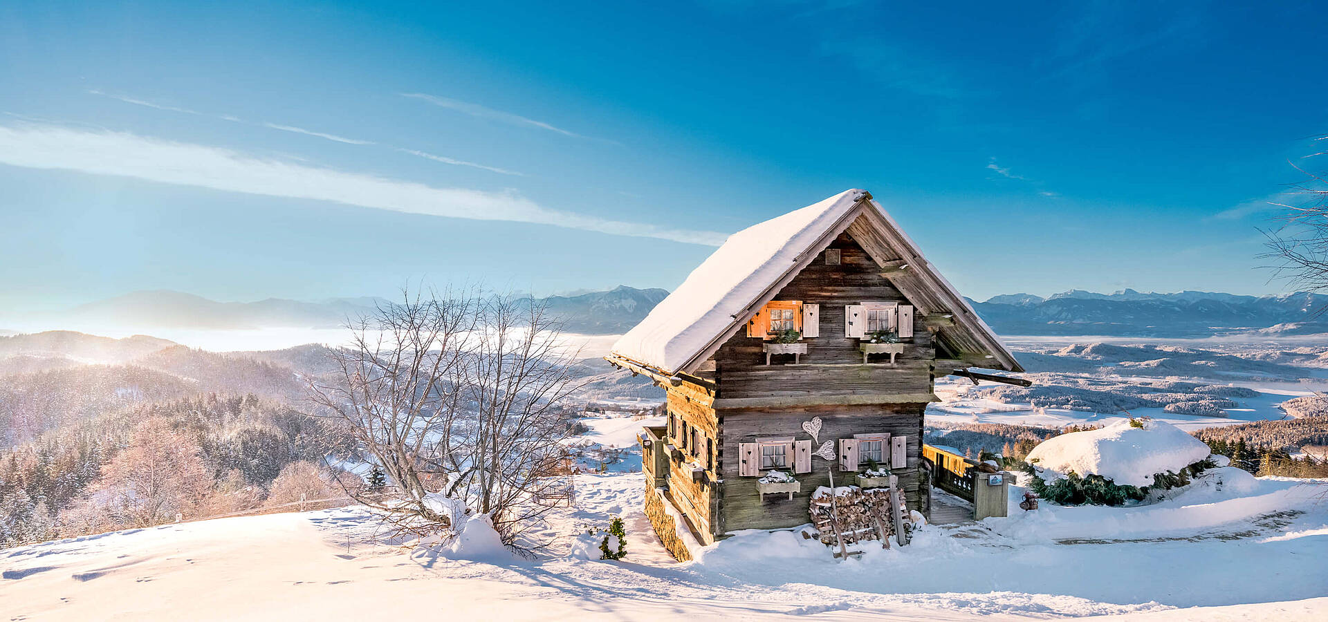 Winterlandschaft Magdalensberg Winterlandschaft Magdalensberg