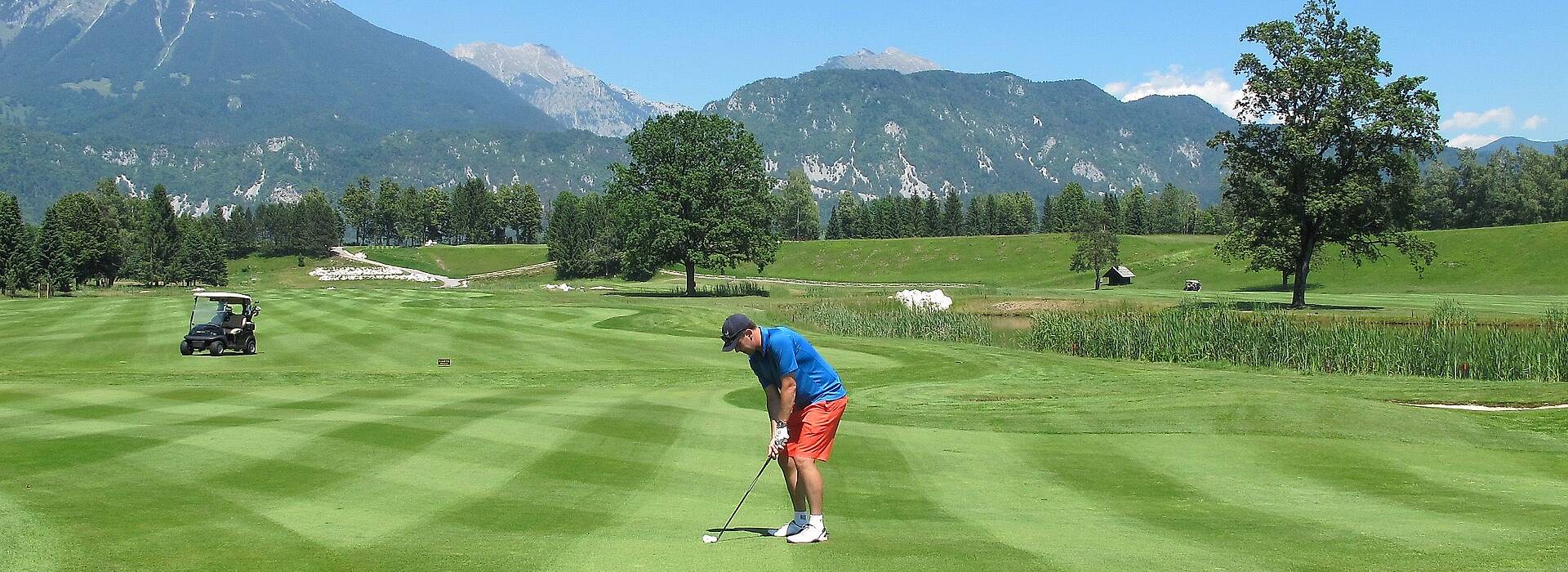 Golfen in drei Ländern, Royal Bled Golf Course in Slowenien