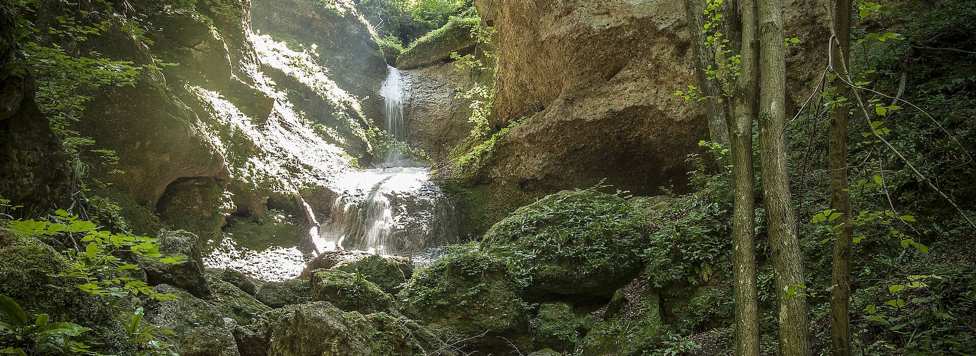 Wasserfall in Ebenthal bei Klagenfurt am Wörthersee