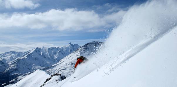 Heiligenblut, Nationalpark Hohe Tauern, Freeriden