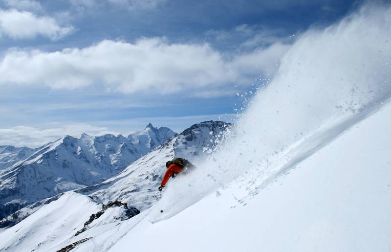 Heiligenblut, Nationalpark Hohe Tauern, Freeriden