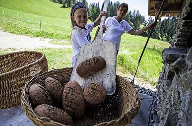 Brot backen im Lesachtal