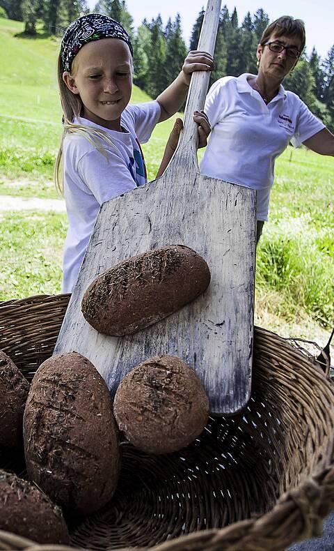 Brot backen im Lesachtal