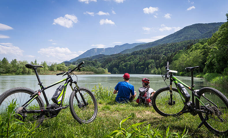 Drauradweg bei Villach