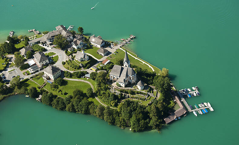 Wallfahrtskirche in Maria Wörth am Wörthersee