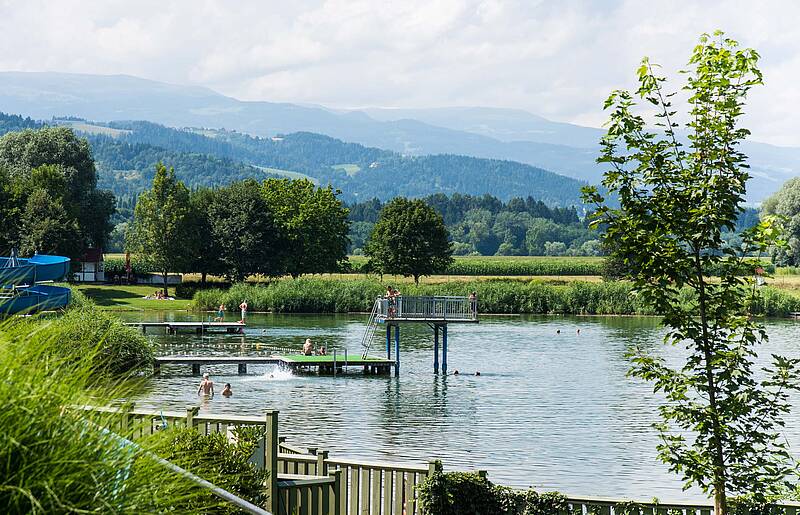 Lavanttal im Sommer, St. Andräer See