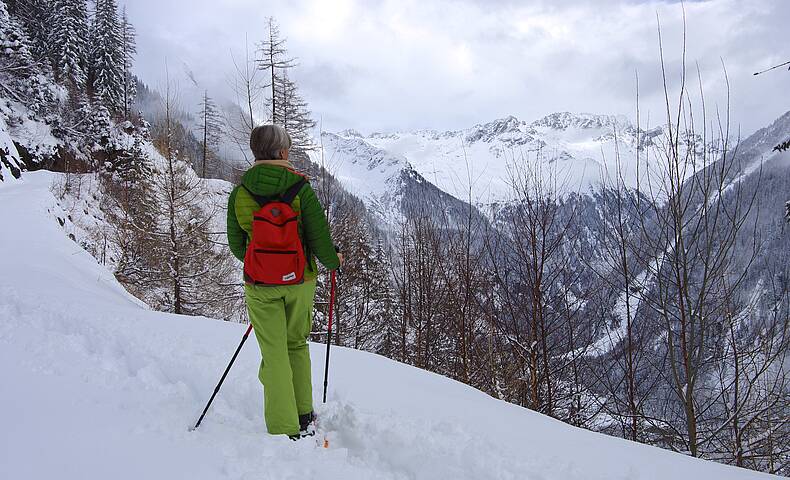 Schneeschuhwandern im Seebachtal 