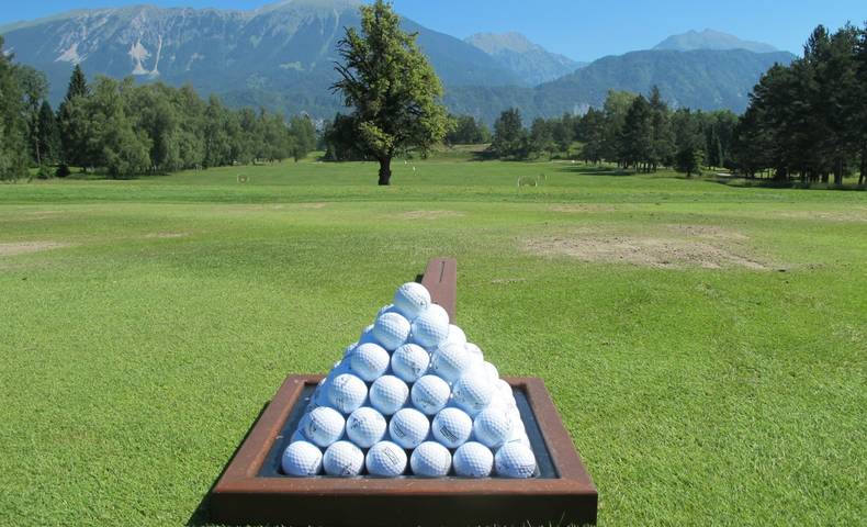 Golfen in drei Ländern, Royal Bled Golf Course in Slowenien