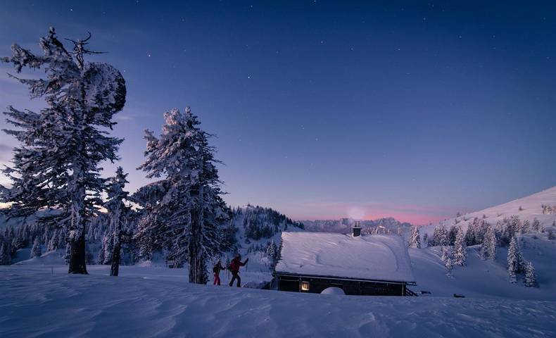 Schneeschuhwandern am Dobratsch