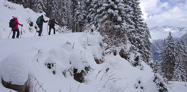 Schneeschuhwandern im Nationalpark Hohe Tauern