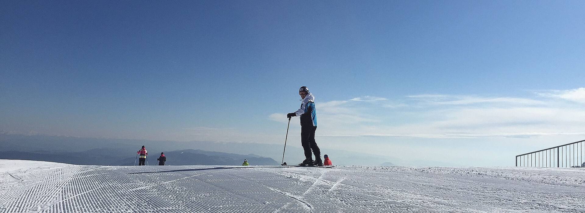 Ski und Golf, Skifahren auf der Gerlitzen