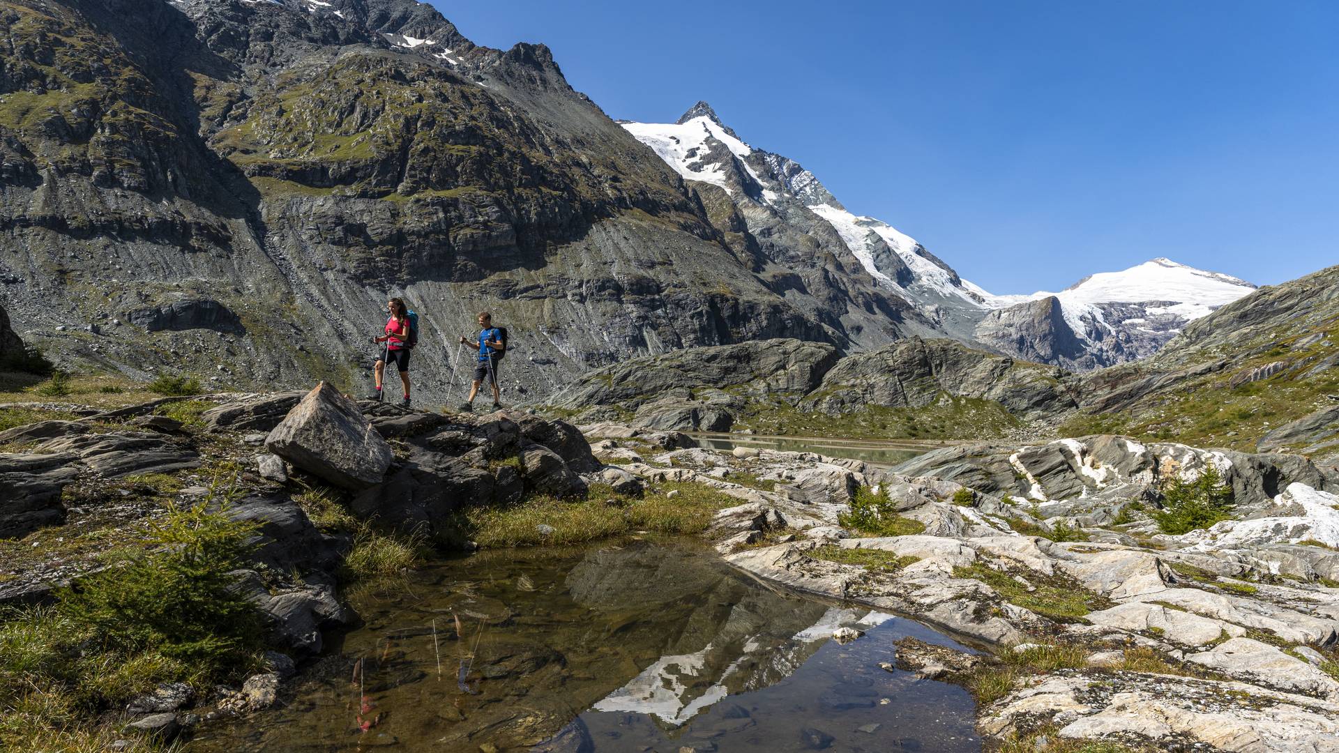 <p>Grossglockner, Johannisberg in der Nationalpark Region Hohe Tauern in Kärnten</p>