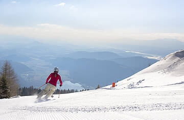 Sonnenskilauf auf der Gerlitzen Alpe