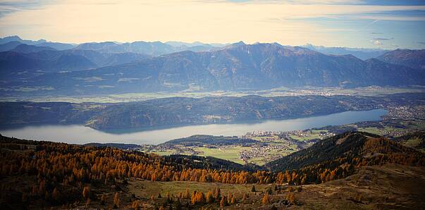 Nockberge in der Region Millstätter See