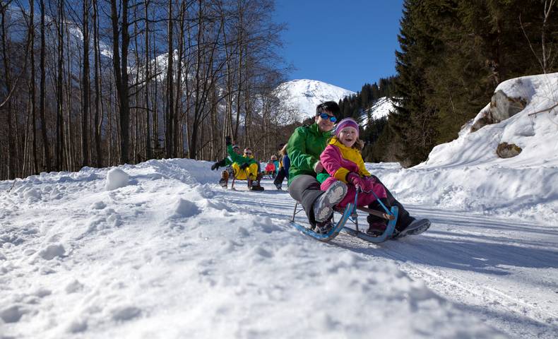 Rodelspass im Nationalpark Hohe Tauern