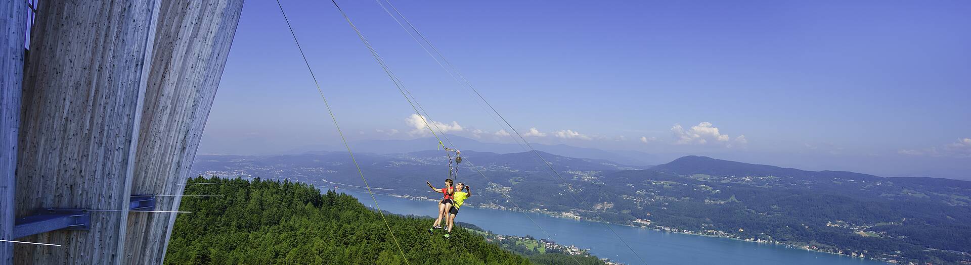 Pyramidenkogel in Keutschach Peter Pan