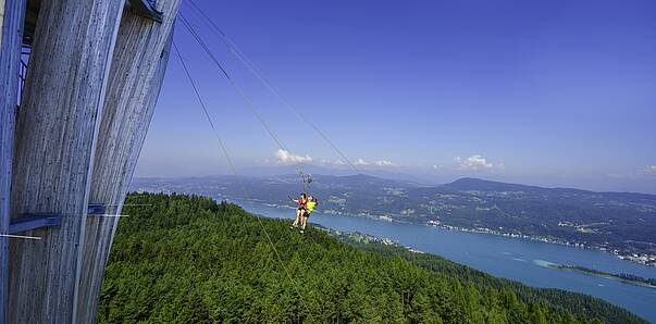 Pyramidenkogel in Keutschach Peter Pan