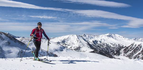 <p>Skitouren in Kärnten, Nockberge Trail, Innerkrems</p>