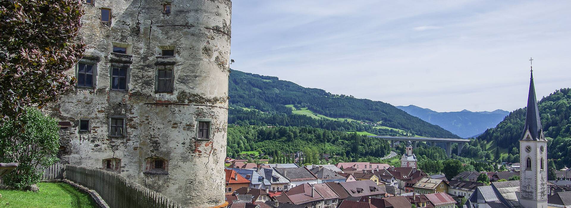 Künstlerstadt Gmünd, die Alte Burg Gmünd