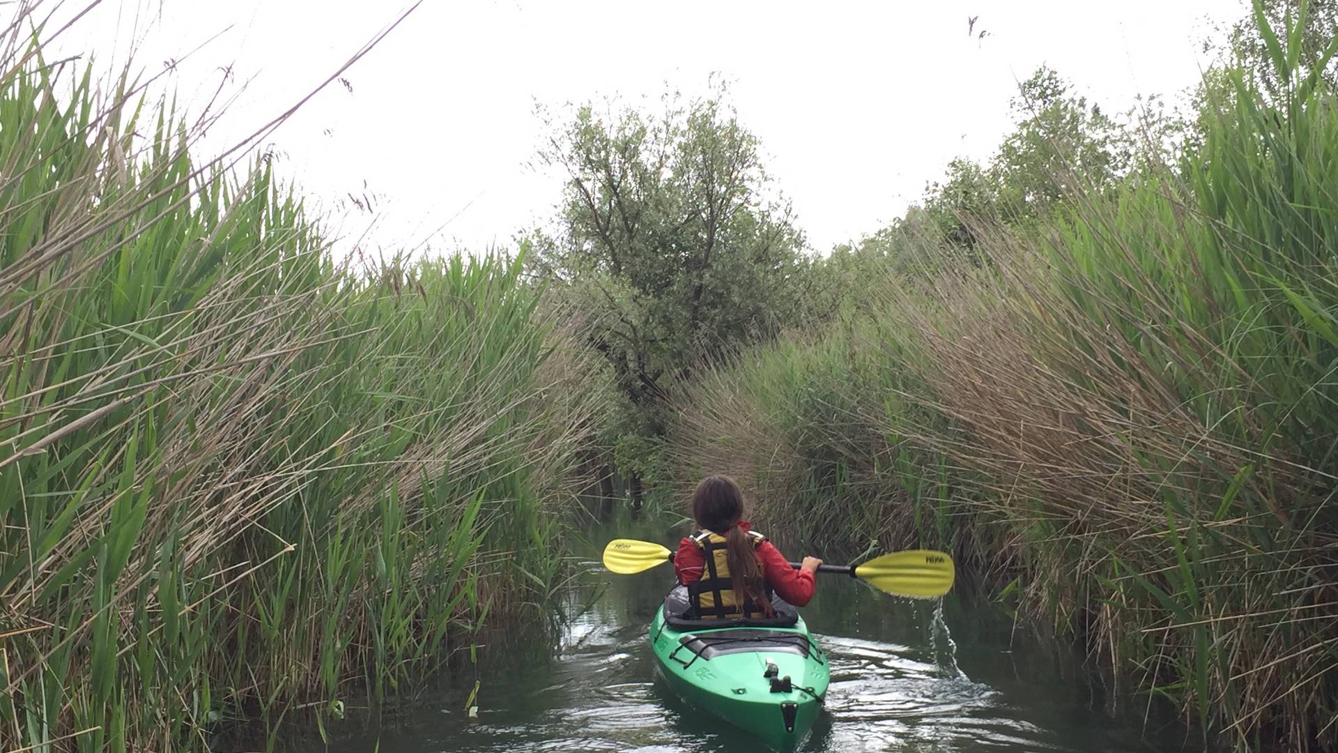 Campingurlaub Ute Zaworka, mit dem Kajak am Faaker See unterwegs