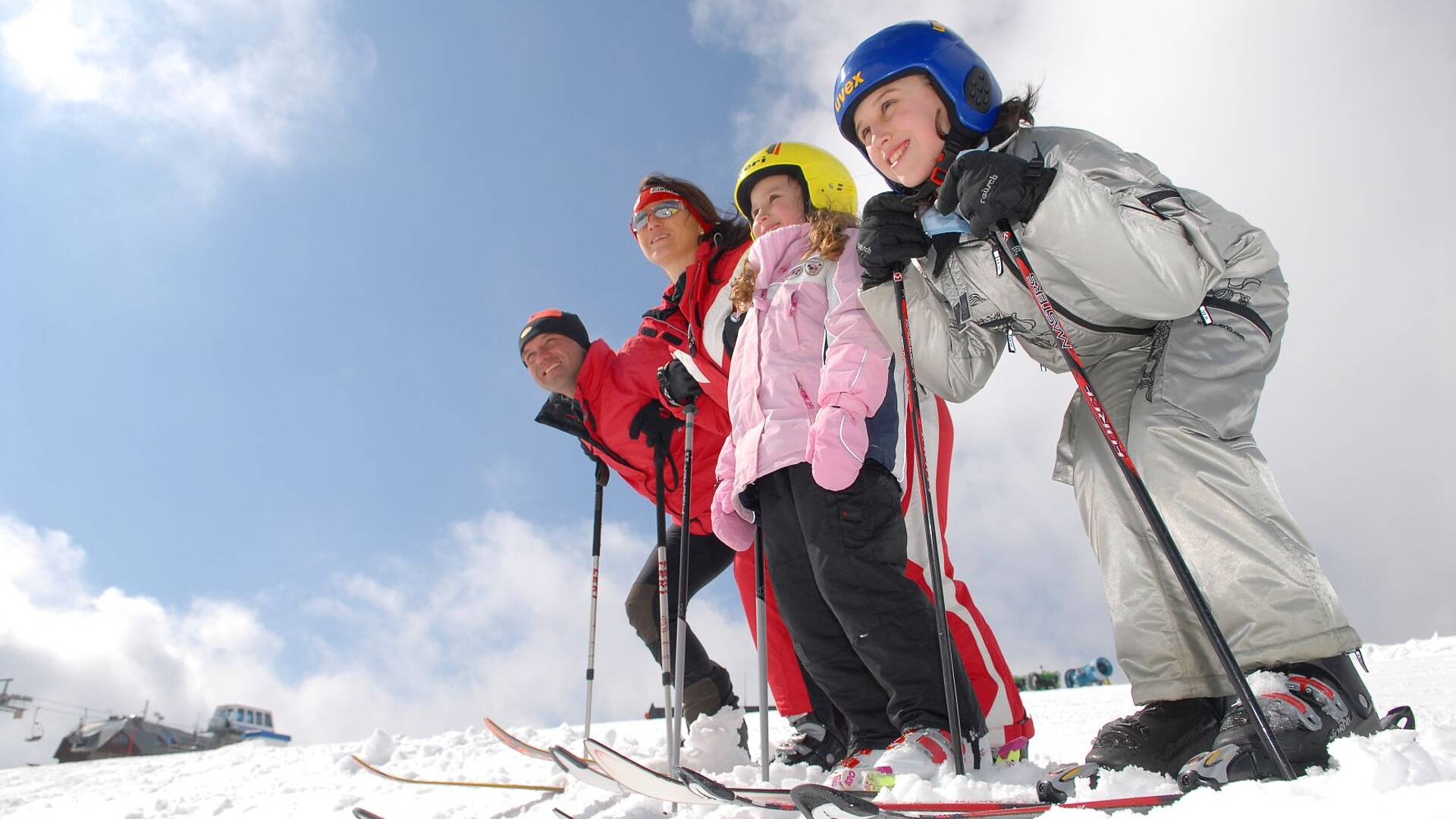 Skifahren auf der Gerlitzen