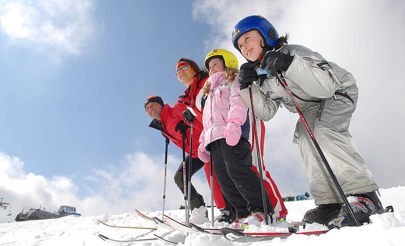 Skifahren auf der Gerlitzen