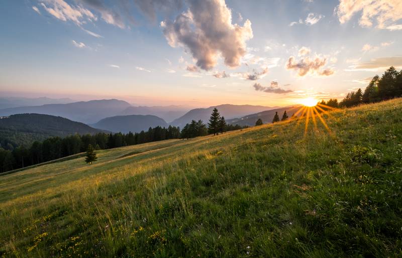 Gerlitzen Alpe Sonnenuntergang