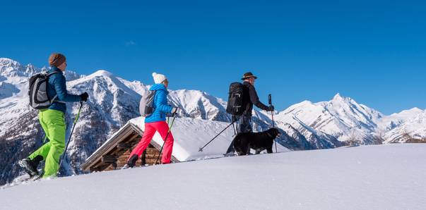 Heiligenblut, Nationalpark Hohe Tauern, Schneeschuhwandern