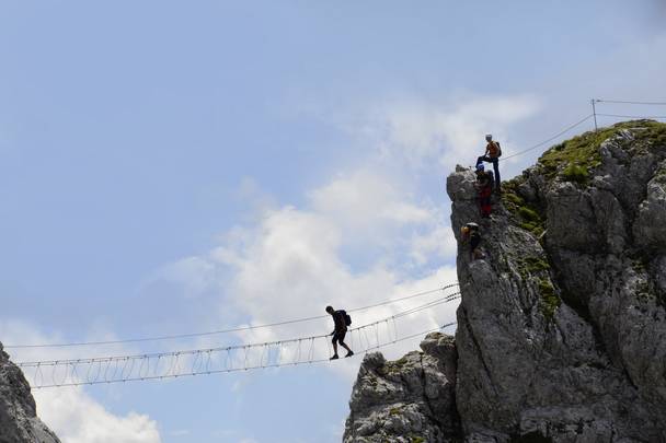 Däumling Klettersteig am Nassfeld