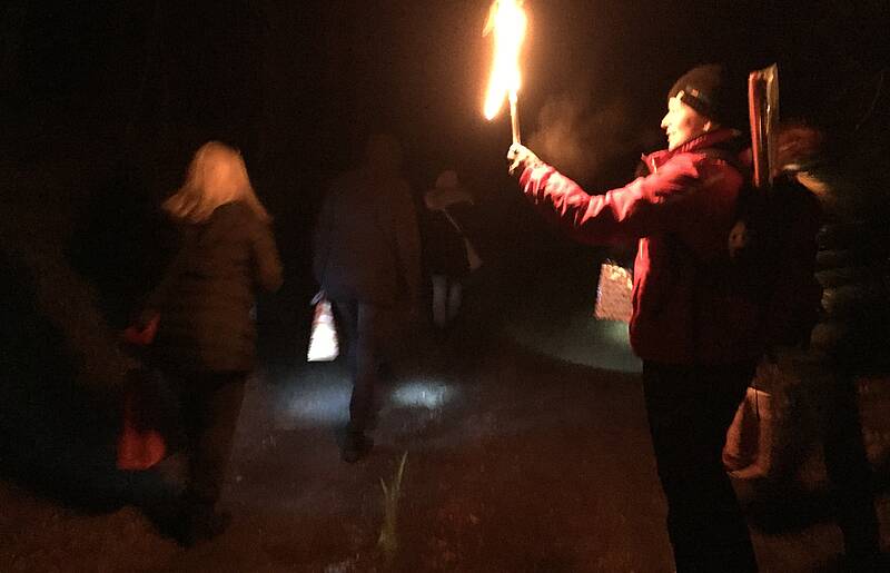 Fackelwanderung am Dobratsch