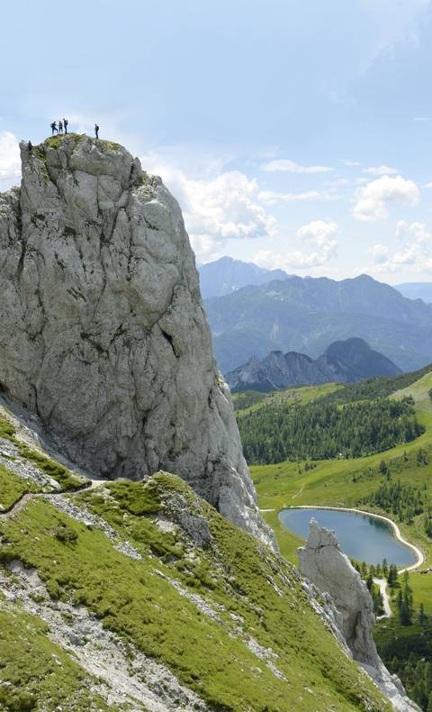 Däumling Klettersteig am Nassfeld