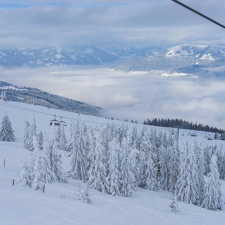 Winterlandschaft Gerlitzen Alpe