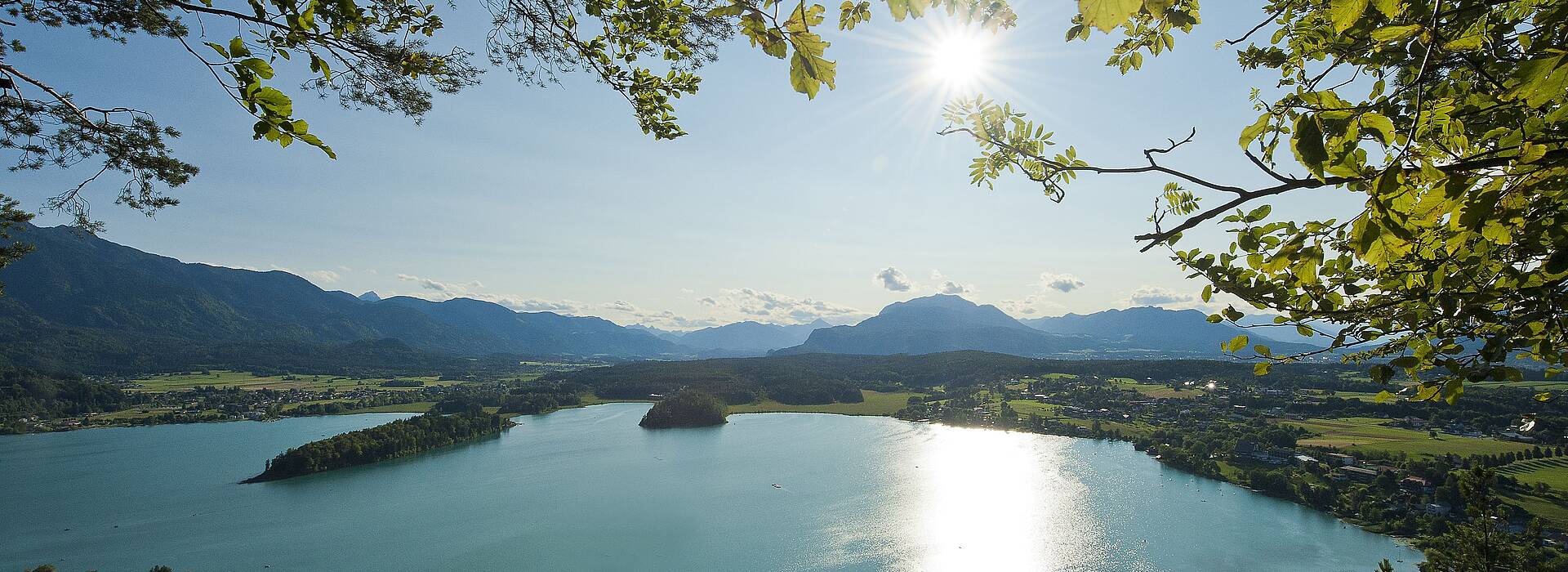 Blick auf den Alpe Adria Trail