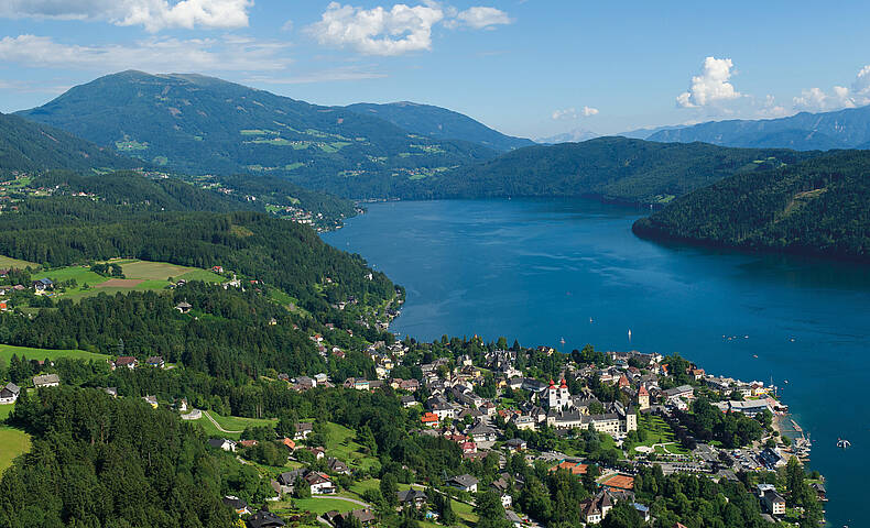 Blick auf den Millstätter See