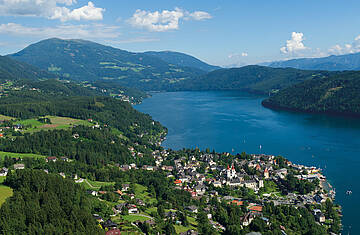 Blick auf den Millstätter See