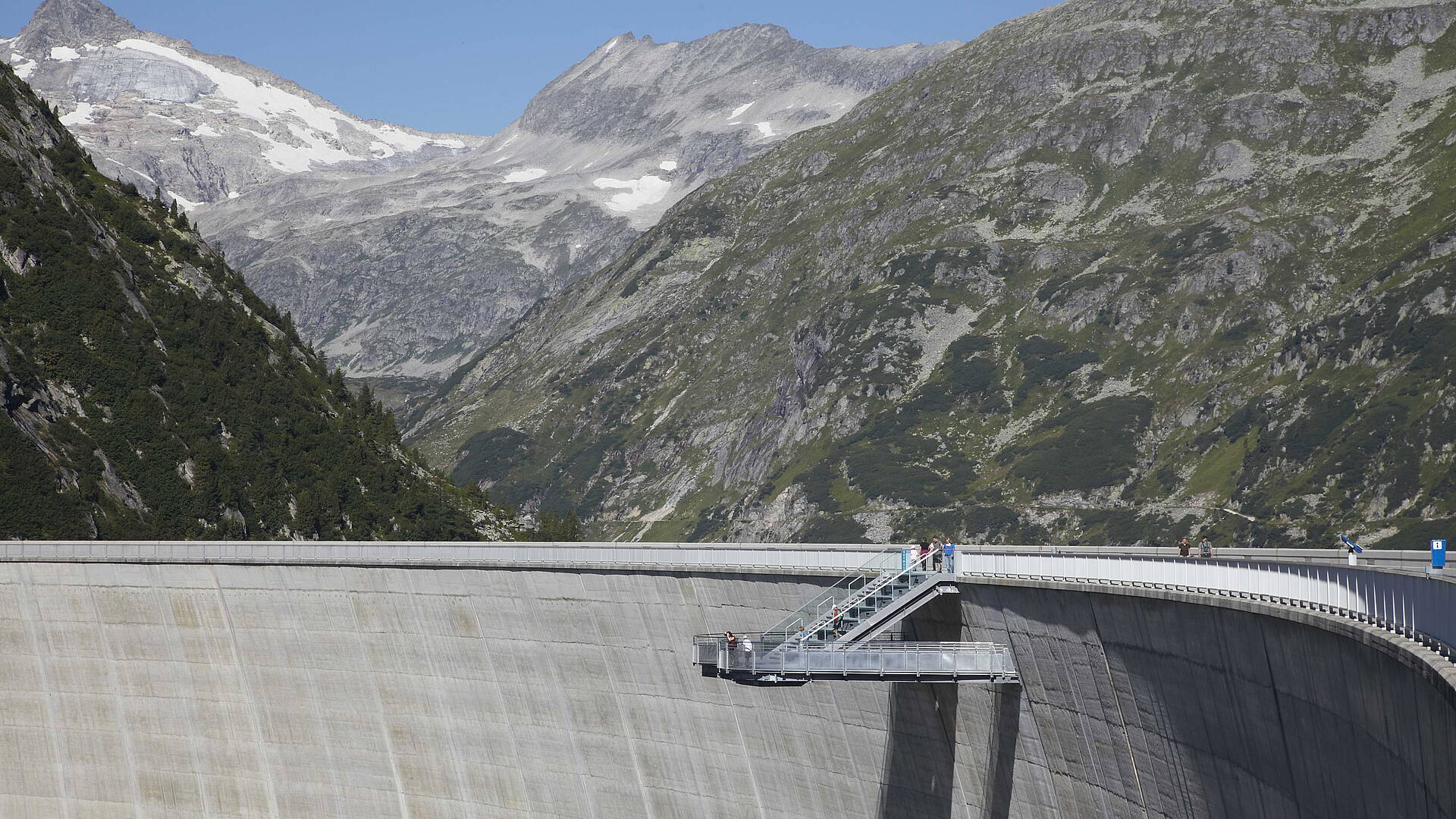 Motorradland Kärnten, Kölnbreinsperre mit Airwalk