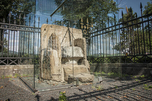 Maria Saal bei Klagenfurt am Wörthersee mit dem Herzogstuhl