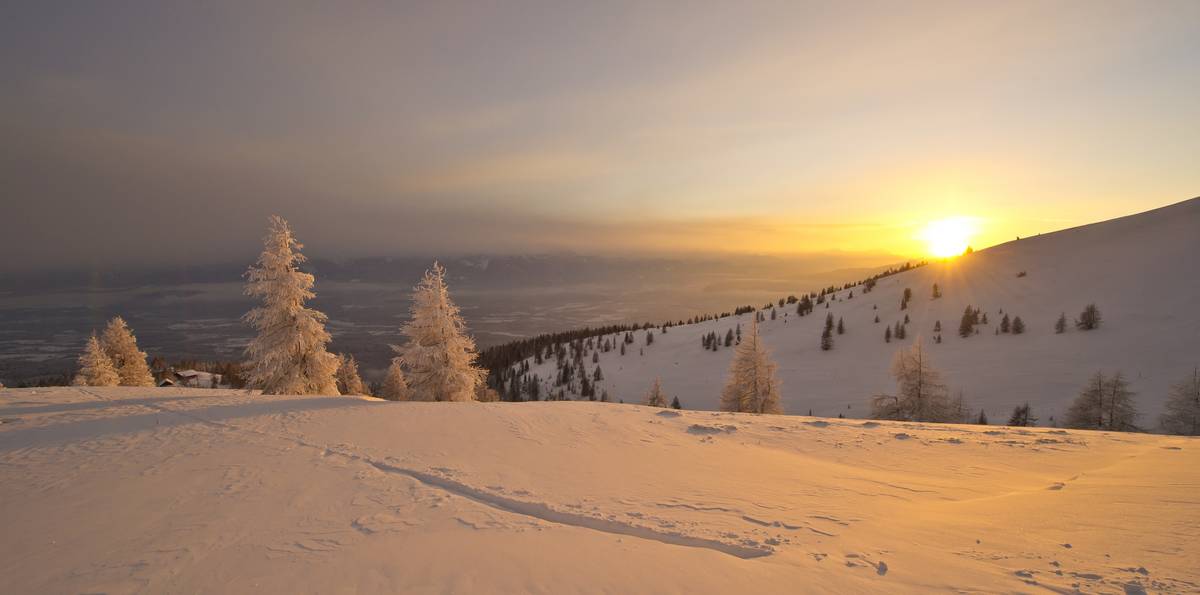 Winterlandschaft Gerlitzen Alpe