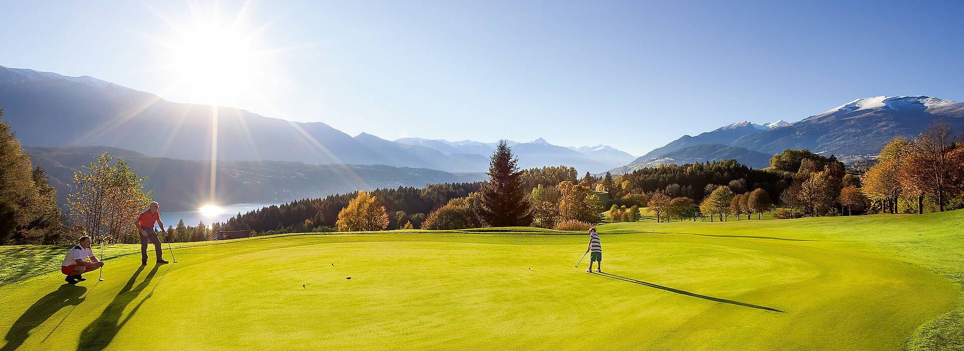 <p>Golf in Kärnten, Golfland, Golfland Kärnten, Golfclub Millstätter See</p>