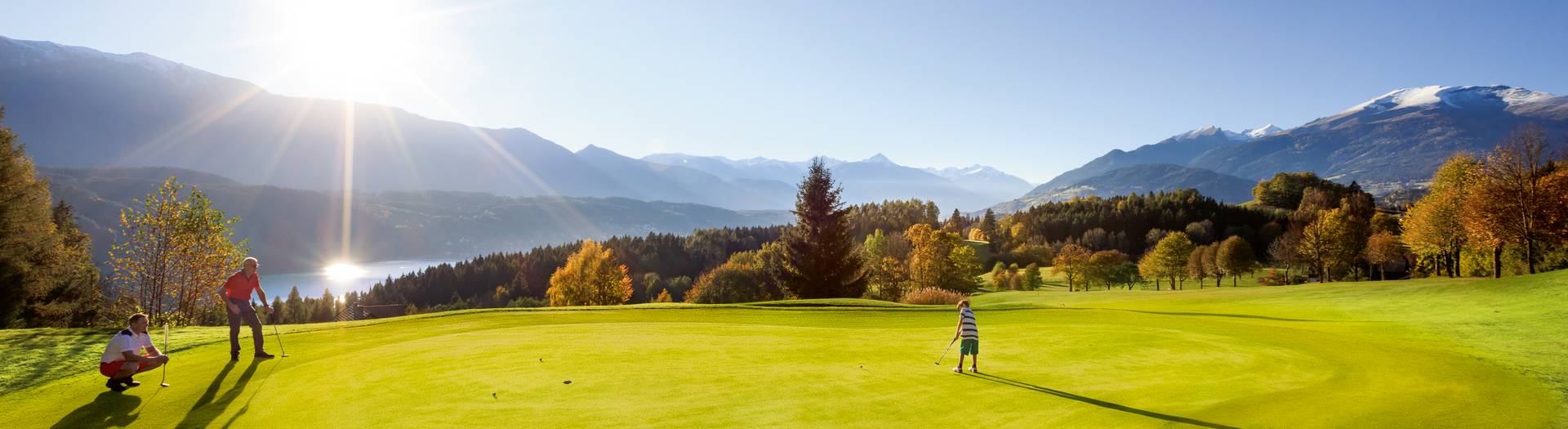 <p>Golf in Kärnten, Golfland, Golfland Kärnten, Golfclub Millstätter See</p>