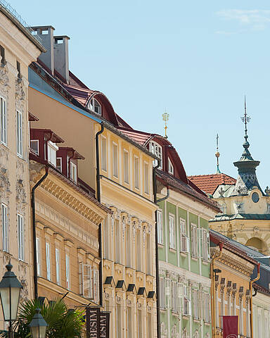 Klagenfurt Altstadt Fassaden