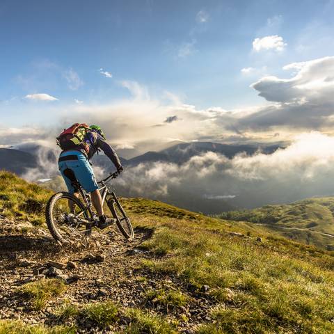 <p>Biken in der Region Bad Kleinkirchheim, Rad</p>