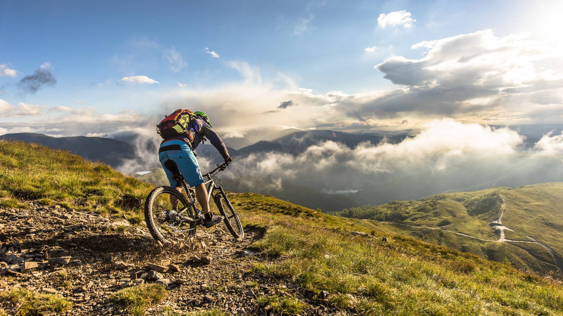 <p>Biken in der Region Bad Kleinkirchheim, Rad</p>