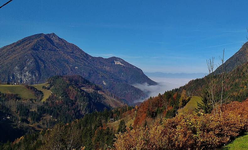 Herbstspaziergang durch den Hajnžgraben, Zell-Pfarre