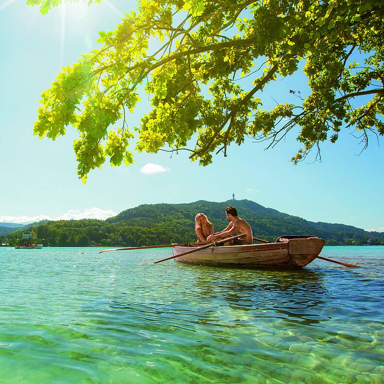 Ruderboot am Wörthersee