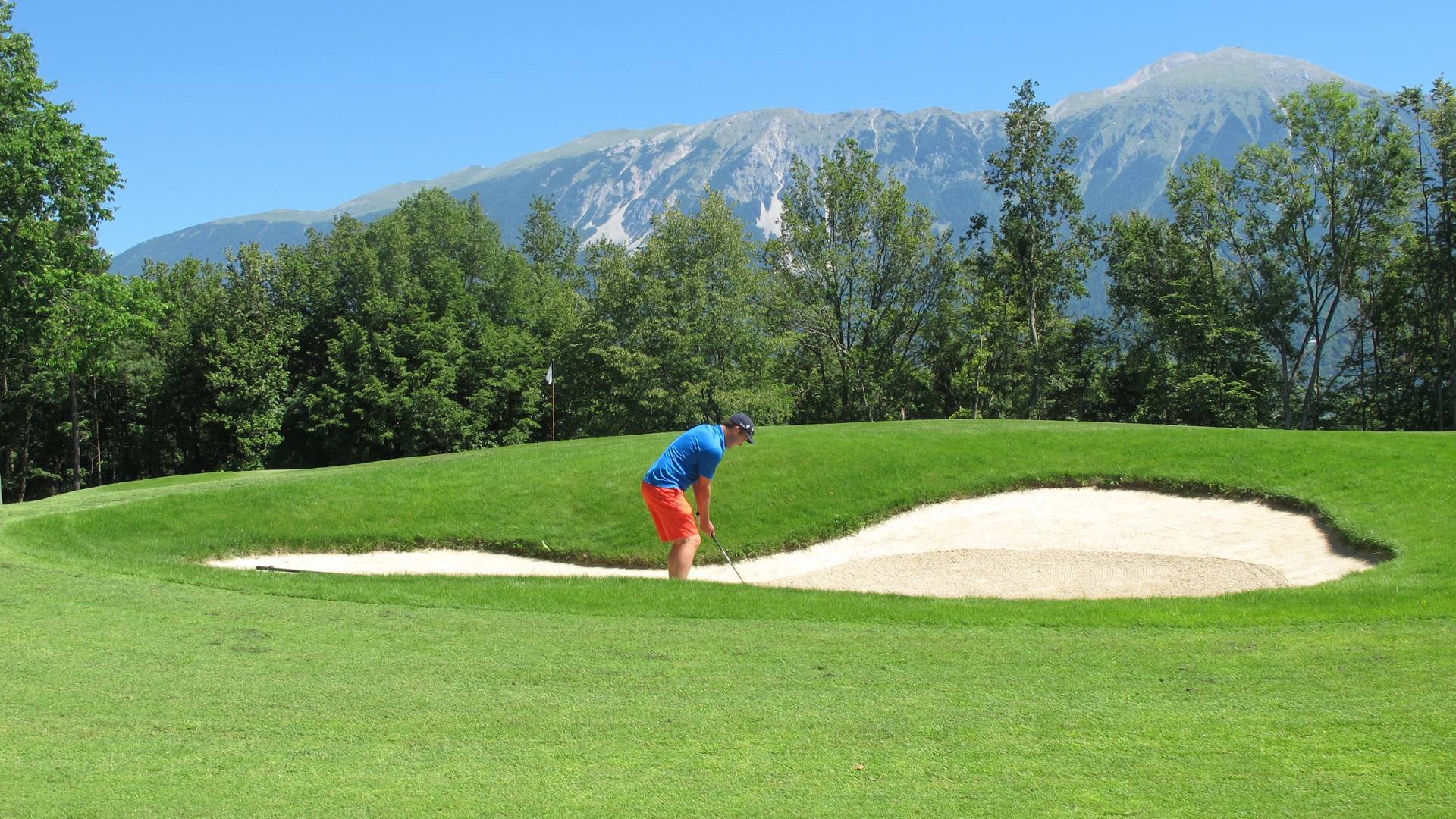 Golfen in drei Ländern, Royal Bled Golf Course in Slowenien