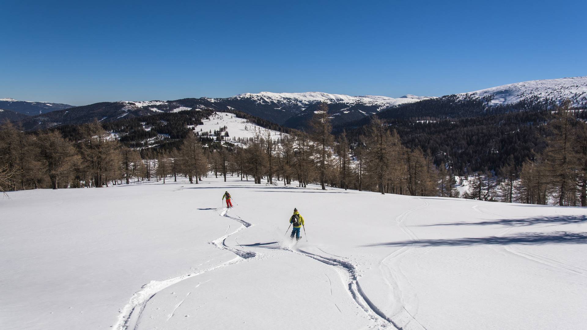 Skitouren in Kärnten, Nockberge-Trail, Katschberg