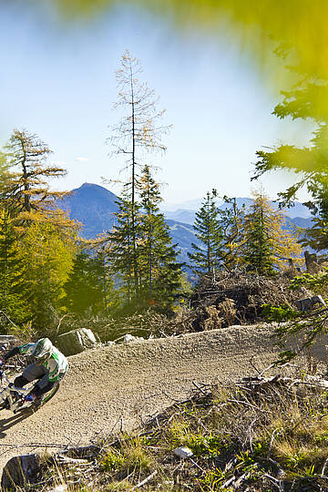 Flow Country Trail in Feistritz ob Bleiburg in Südkärnten Klopeiner See