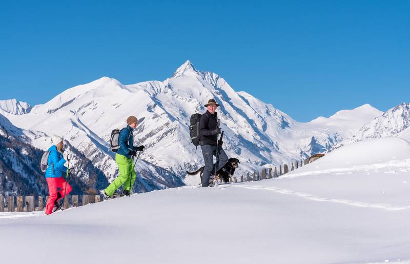 Heiligenblut, Nationalpark Hohe Tauern, Schneeschuhwandern