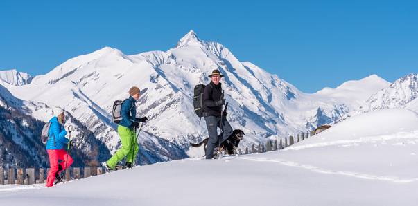 Heiligenblut, Nationalpark Hohe Tauern, Schneeschuhwandern